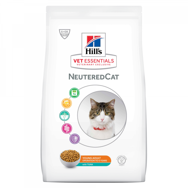 Hill's Vet Essentials Young Adult Neutered Tuna kissalle 1,5 kg