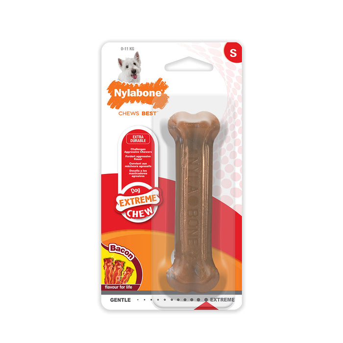 Nylabone Extreme Chew purulelu pekoni S