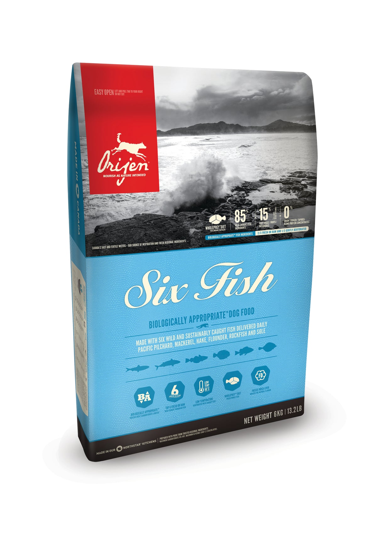 Orijen Six Fish koiralle 2 kg