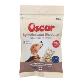 Oscar Kylmäkuivatut lihapullat 100 g