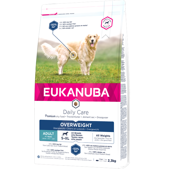 Eukanuba Canine Daily Care Overweight 2,3 kg