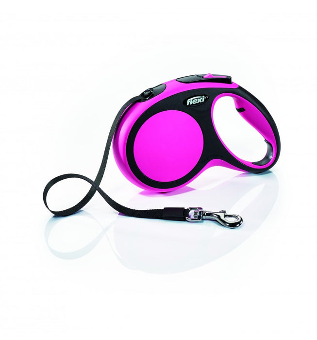Flexi New Comfort M|25 kg 5 m nauha pinkki