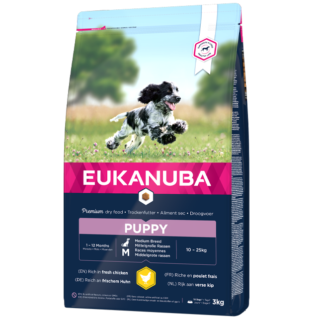 Eukanuba Canine Puppy Medium 3 kg