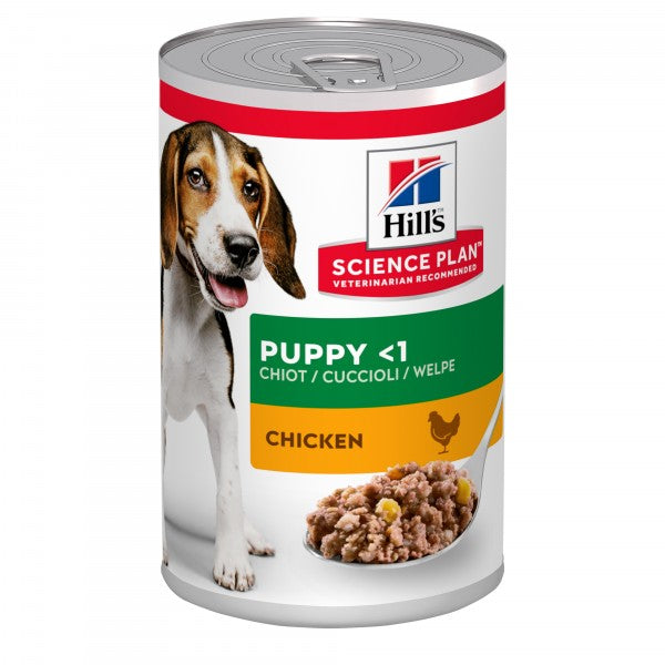 Hill's SP Puppy Chicken koiralle 370 g MAISTELUPAKKAUS