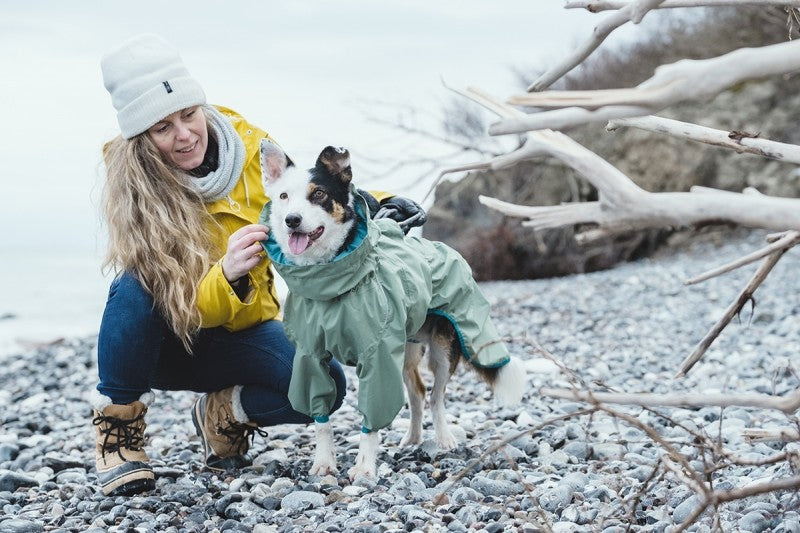 Hurtta Rain Blocker sadetakki vihreä ECO 45
