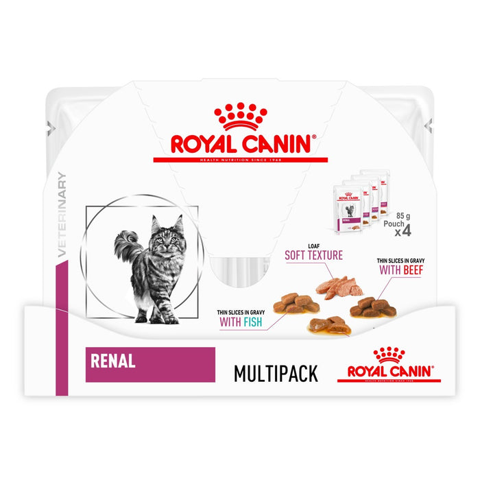 Royal Canin Renal Multipack kissalle 4 x 85 g MAISTELUPAKKAUS