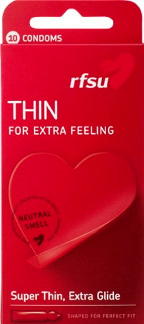 RFSU Thin ohut muotoiltu kondomi 10 kpl