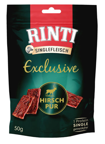 Rinti Singlefleisch Exclusive Hirvi 50 g