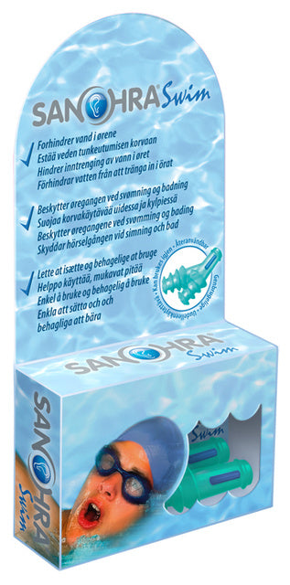 Sanohra Swim korvatulpat aikuisille 1 pari