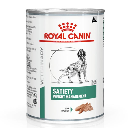Royal Canin Veterinary Diets Weight Management Satiety Loaf säilykepurkki koiran märkäruoka 12 x 410 g