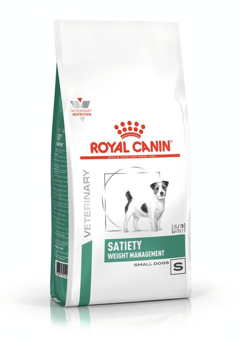 Royal Canin Veterinary Diets Weight Management Satiety Small Dogs koiran kuivaruoka 4 x 3 kg SÄÄSTÖPAKKAUS
