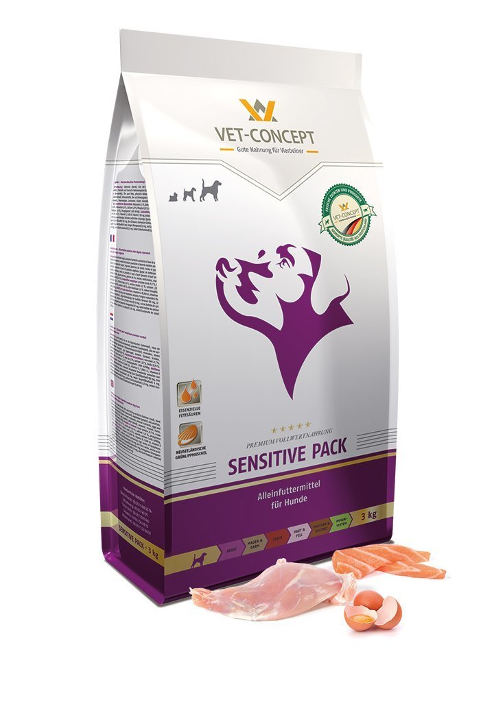 Vet Concept Sensitive Pack koiralle 3 kg