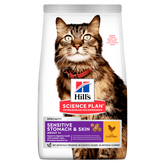 Hill's SP Adult Sensitive Stomach & Skin with Chicken kissalle 1,5 kg