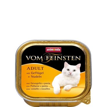 Animonda Vom Feinsten Adult siipikarja & pasta kissalle 32 x 100 g