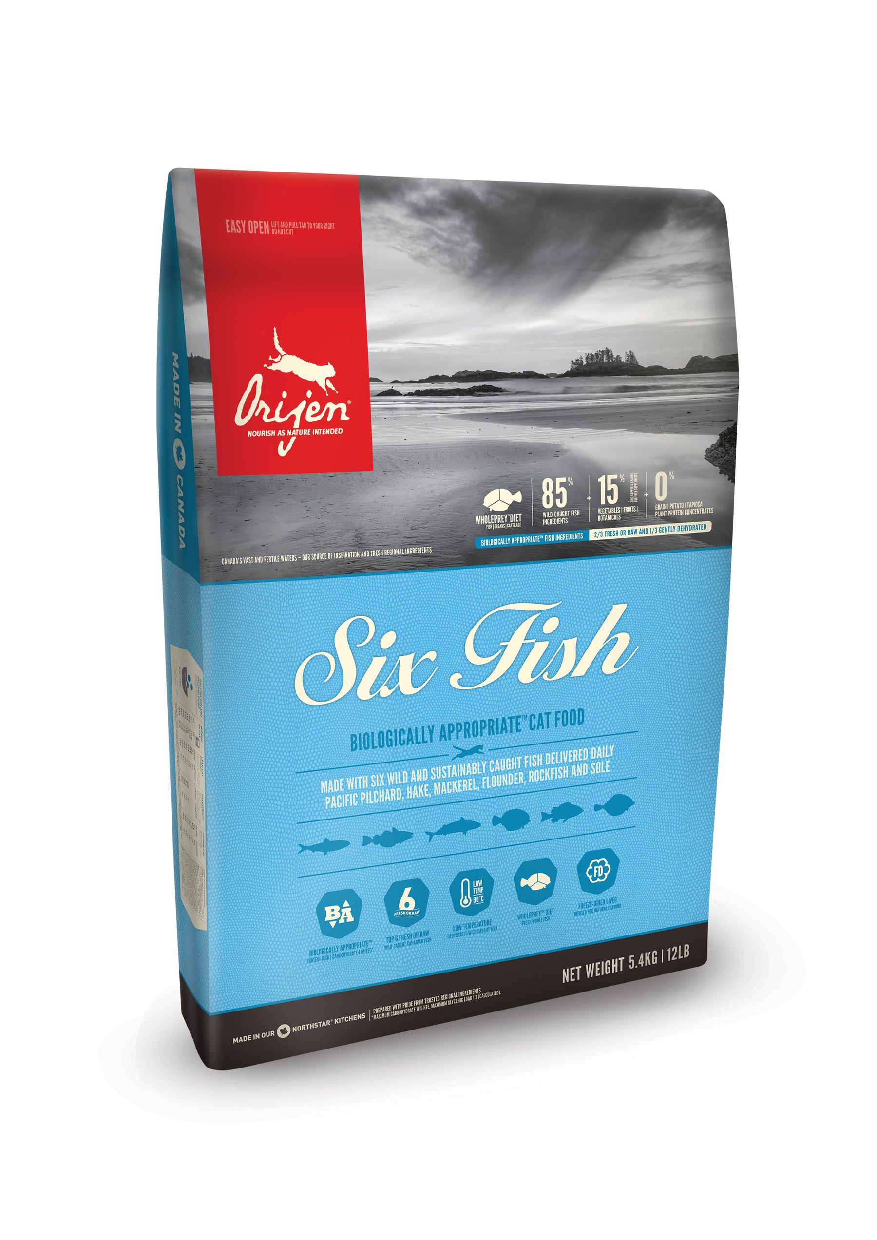 Orijen Six Fish kissalle 1,8 kg