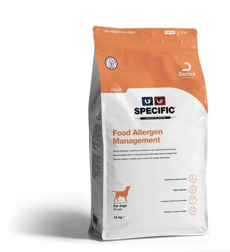 Specific CDD-HY Food Allergen Management koiralle 100 g TUOTENÄYTE