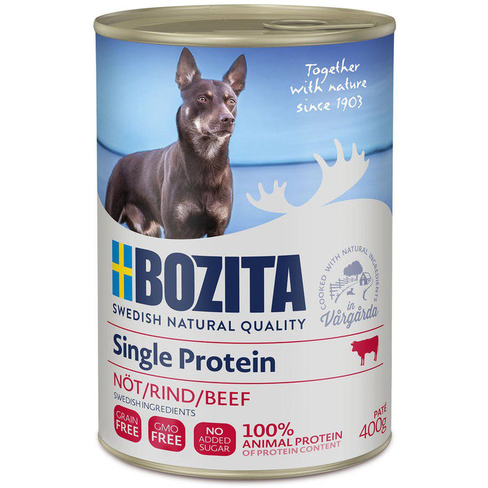 Bozita Single Protein nautapatee koiralle 400 g
