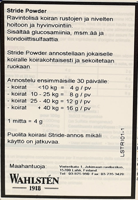 Stride Powder 500 g