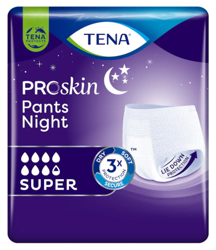 TENA ProSkin Pants Night Super L 10 kpl