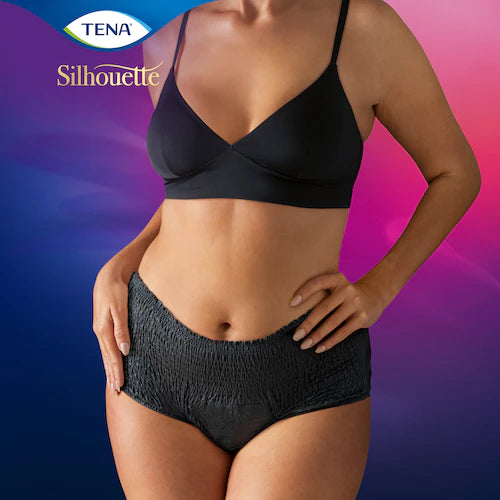TENA Silhouette Plus Noir L 8 kpl