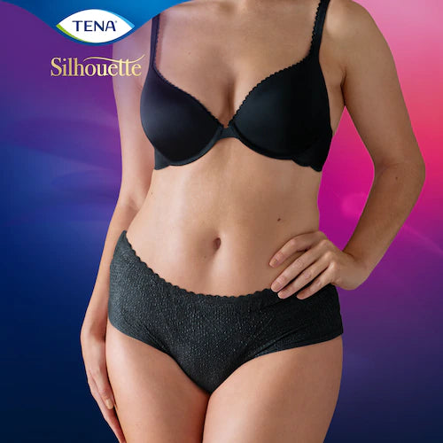 TENA Silhouette Normal Noir M 10 kpl