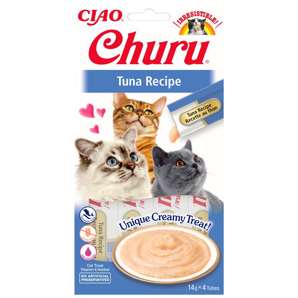 Churu tonnikala herkkutahna kissalle 4 x 14 g