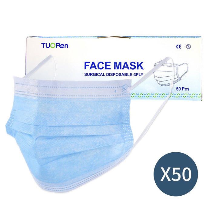 Tuoren Surgical Face Mask Type IIR Maski CE-merkitty 50 kpl