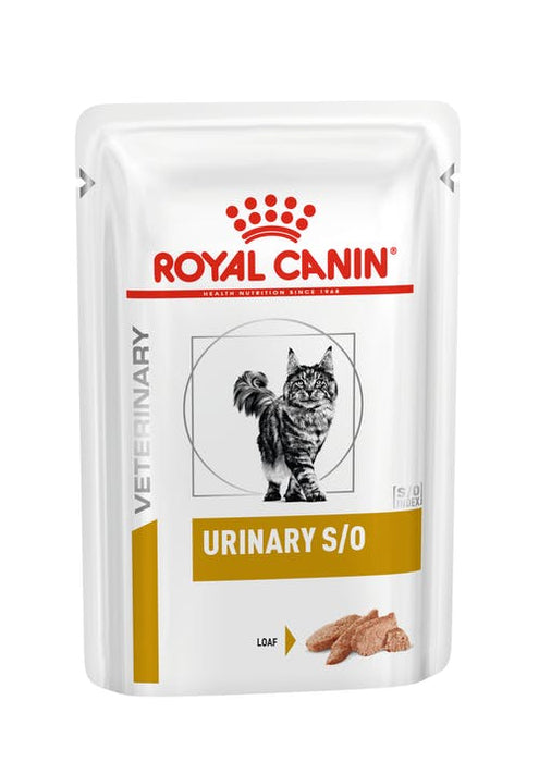 Royal Canin Veterinary Diets Urinary S/O Loaf annospussi kissan märkäruoka 85 g MAISTELUPAKKAUS