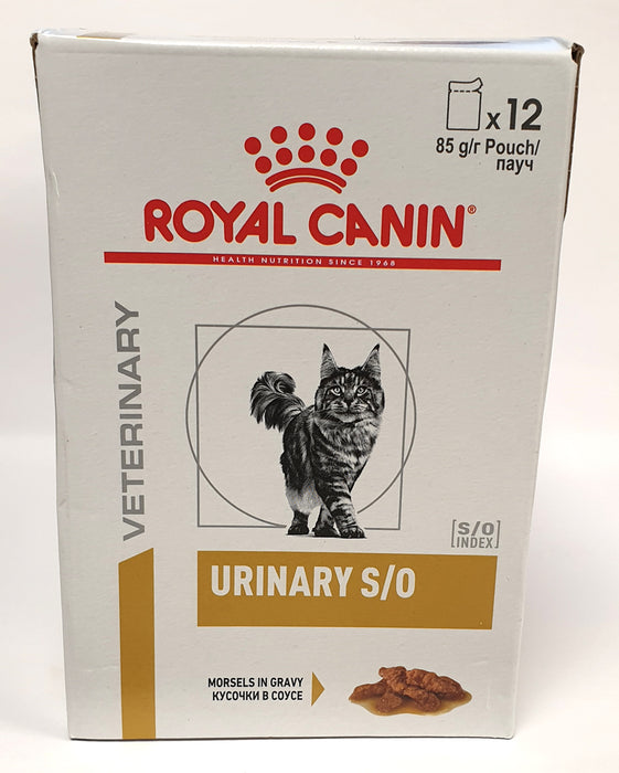Royal Canin Veterinary Diets Urinary S/O Morsels in Gravy annospussi kissan märkäruoka 85 g MAISTELUPAKKAUS