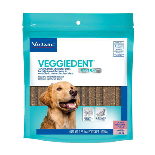 Virbac VeggieDent purupalat koiralle yli 30 kg