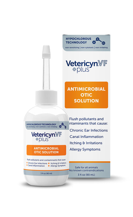 Vetericyn+ VF Otic Solution korvahuuhde 90 ml