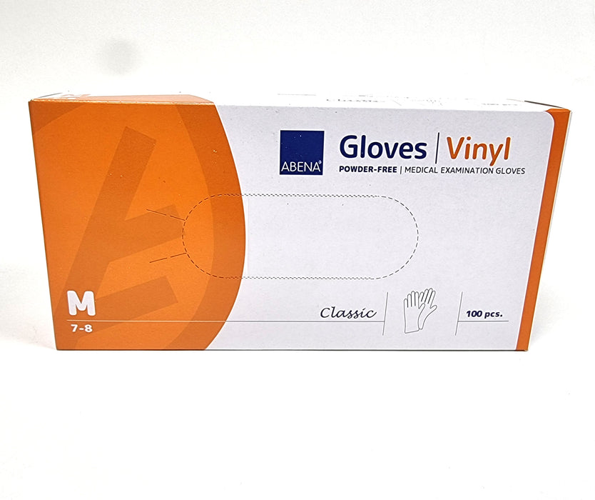 Abena Vinyyli tutkimuskäsineet 7-8 M 100 kpl