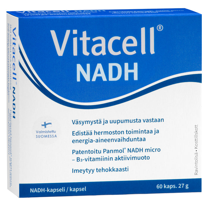 Vitacell NADH 60 kapselia