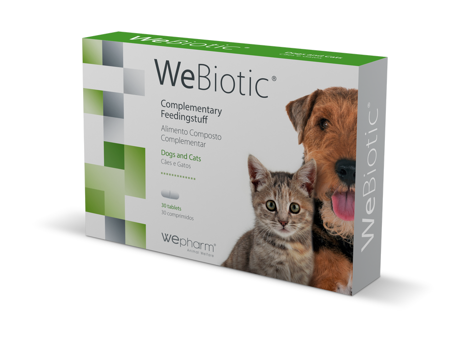 Wepharm WeBiotic tabletti koiralle ja kissalle 30 kpl