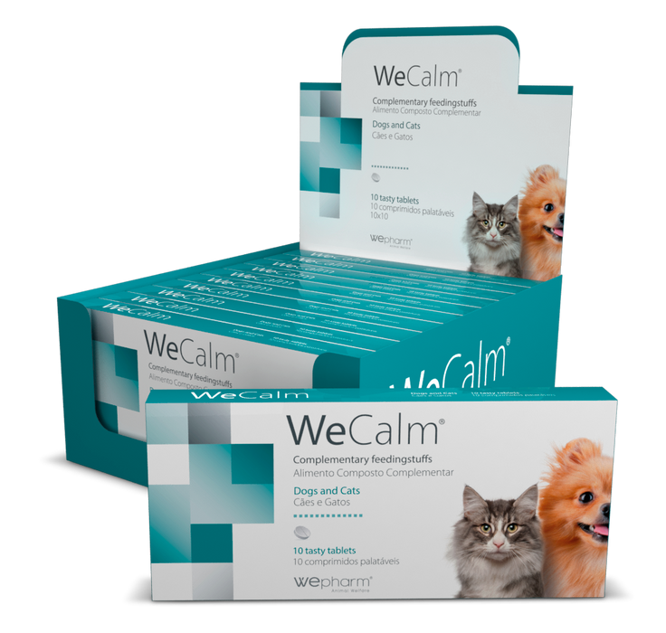 Wepharm WeCalm kissalle ja koiralle 10 tablettia