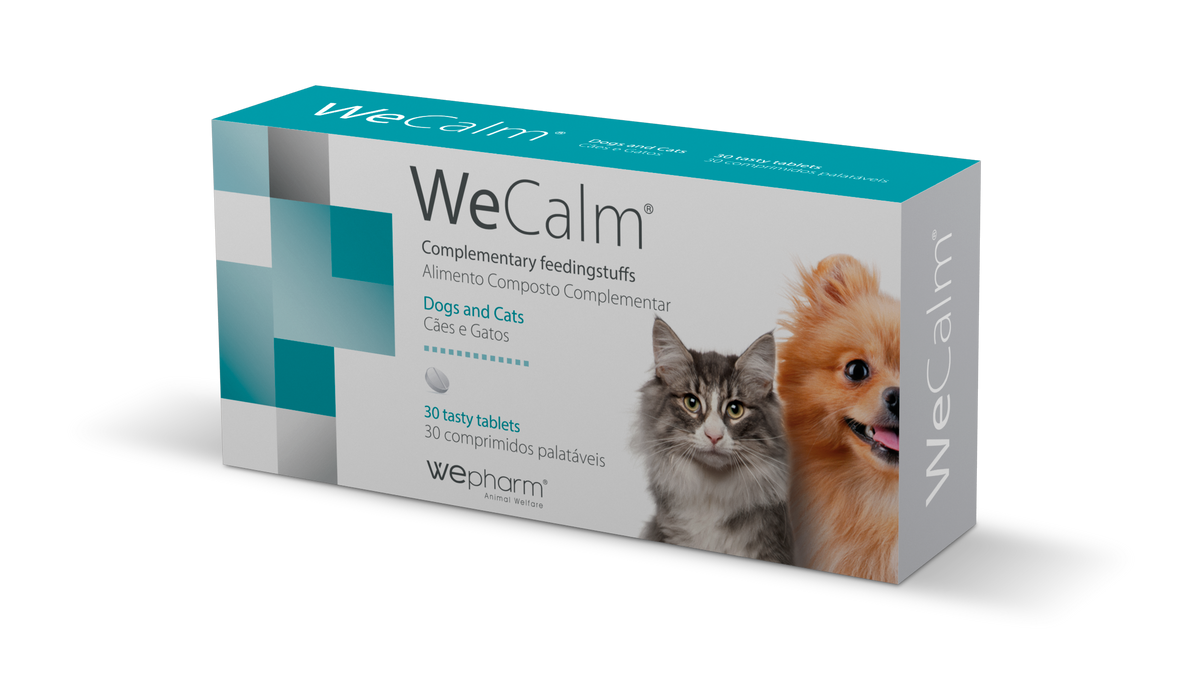 Wepharm WeCalm kissalle ja koiralle 30 tablettia