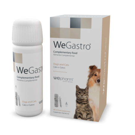 WePharm WeGastro oraalisuspensio koiralle ja kissalle 60 ml