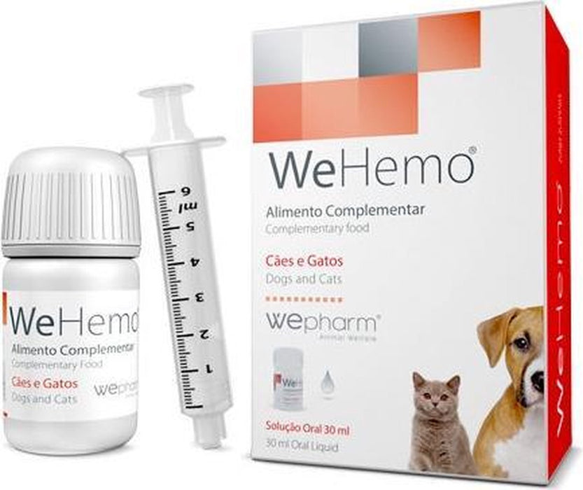 Wepharm WeHemo oraalisuspensio kissalle ja koiralle 30 ml
