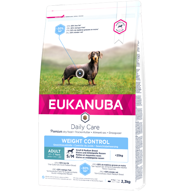 Eukanuba Canine Daily Care Weight Control Small & Medium 15 kg