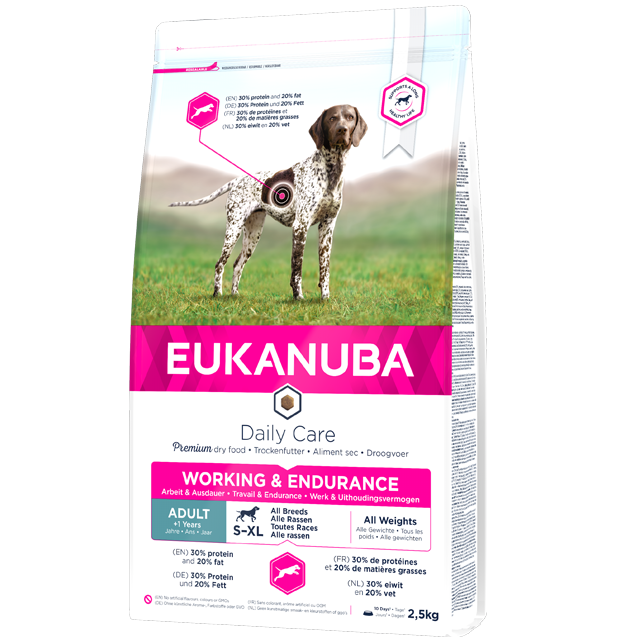 Eukanuba Canine Working & Endurance 2,5 kg