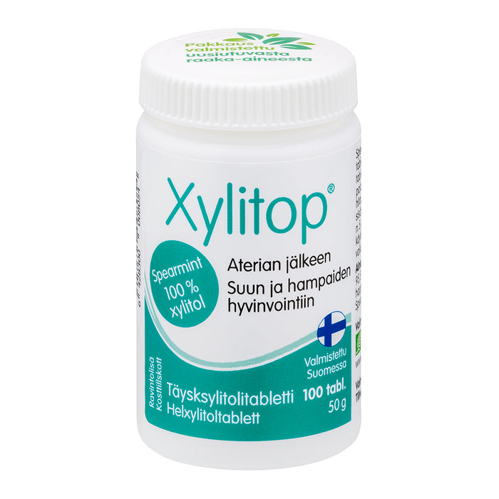 Xylitop Spearmint 100 tablettia