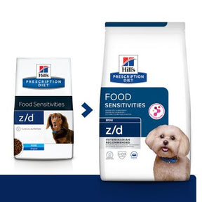 Hill's z/d Food Sensitivities Mini ActivBiome+ koiralle 6 kg RIKKOONTUNUT