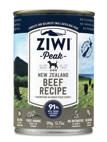 ZiwiPeak Uuden-Seelannin nauta koiralle 390 g