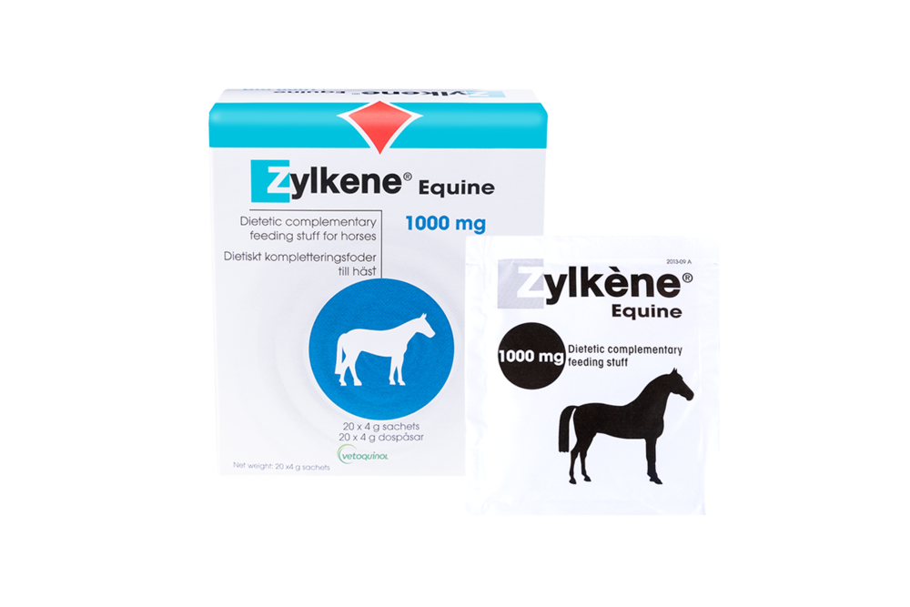 Zylkene Equine 1000 mg annospussi hevoselle 20 x 4 g